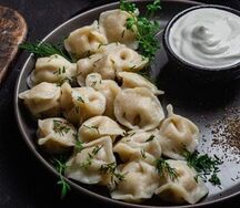 Пельмени собственного производства 