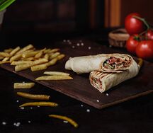 Шаурма Сырная с курицей