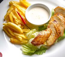 Стейк из курицы