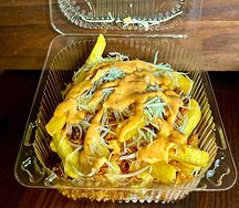 Топпинг с фри и пармезаном
