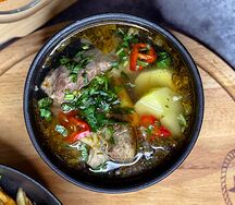 Куриный с лапшой