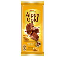 Шоколадная плитка Alpen Gold Арахис и хлопья