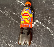 Lipton черный чай Персик