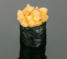 Гункан Спайси с морским гребешком