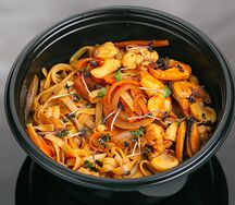 Удон с морепродуктами