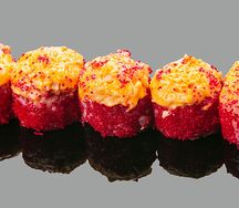 Запеченная Калифорния с креветкой спайси