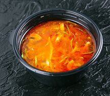 Суп острый с курицей