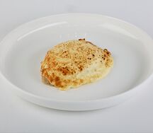 Свиная отбивная с ананасом и сыром