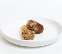 Блин с яблоком и корицей