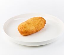 Пирожок жареный с капустой   