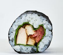 Ролл Цезарь с курицей