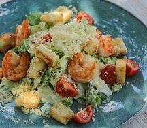 Цезарь с креветками