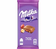 Шоколадная плитка Milka Фундук и изюм