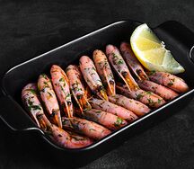 Креветки жареные