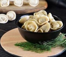 Пельмени с курицей Нежные