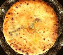 Пирог с картофелем и грибами