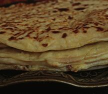 Хычины с картофелем и творогом