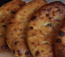 Бабушкин пирожок с картофелем и грибами