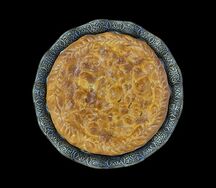 Поморский пирог с треской и картофелем