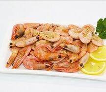 Креветки отварные к пиву