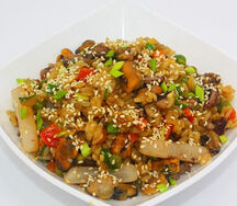 Wok & рис с маслом