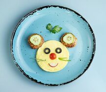 Картофельное пюре Микки Маус