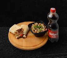 Комбо Шаурма UBro с соусом BBQ