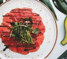 Карпаччо из красного тунца
