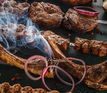 Шашлык из каре баранины