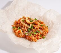 Рис с тигровыми креветками