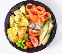 Поке с сёмгой