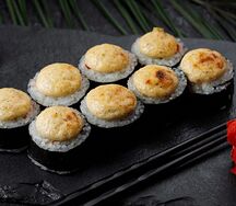 Запеченный с курицей