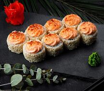 Запеченный с креветкой