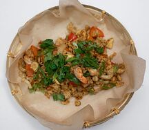 Рис с морепродуктами
