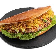 Шаурма куриная в пите с картофелем пай