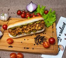 Датский дог с курицей