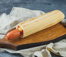 Хот-дог Французский с говяжьей сосиской