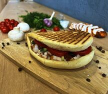 Донер грибной с курицей