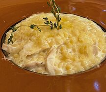 Паста Птитим и куриным филе