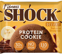 Печенье Fitness Shock Desert Банановый брауни