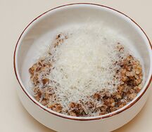 Гречневая каша с пармезаном