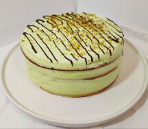 Торт Молочный на фисташке