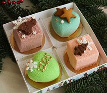 Набор муссовых пирожных