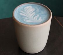 Матча голубая