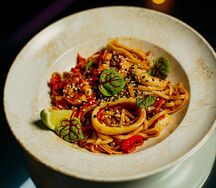 Удон с морепродуктами