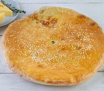 Осетинский пирог с картофелем и сыром