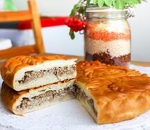 Пирог с мясом
