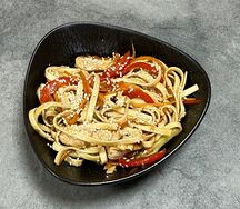 Удон с курицей