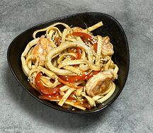 Удон с морепродуктами