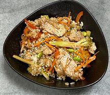 Рис со свининой